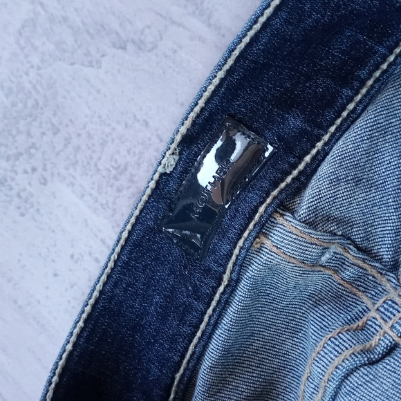 MOTHER The Rascal Women's Jeans Here Kitty Kitty - Picture 9 of 10